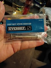 Everbilt 270 435 Satin Nickel Light Duty Spring Door Stop