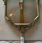 French (1860-1890) Crucifix In Metal Ormolu Frame With Convex Bubble Glass — photo 5
