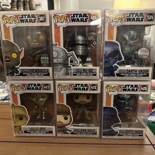 Funko Pop! Star Wars Concept Series Lot Of 6 - #424-423-426-387-472-524