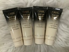 Oribe Gold Lust Restorative Night Creme Deluxe Travel Mini .5oz/15ml set of 4   .