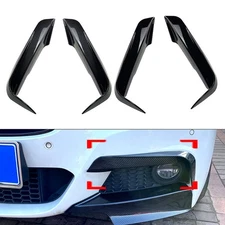 For BMW 3-Series F30 F31 2012-2018 Front Bumper Fangs Trim Air Vent Lid Cover