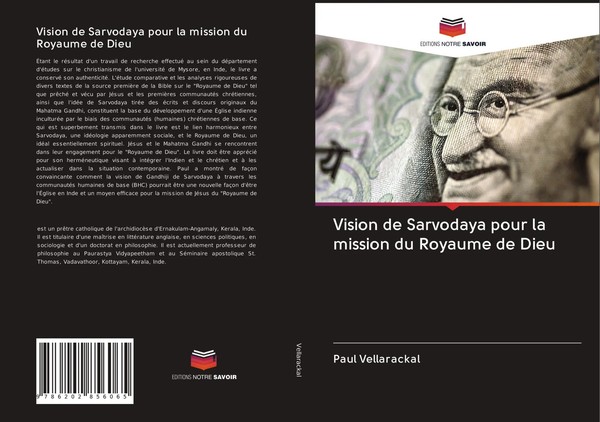Paul Vellarackal | Vision De Sarvodaya Pour La Mission Du Royaume De Dieu | Buch-image