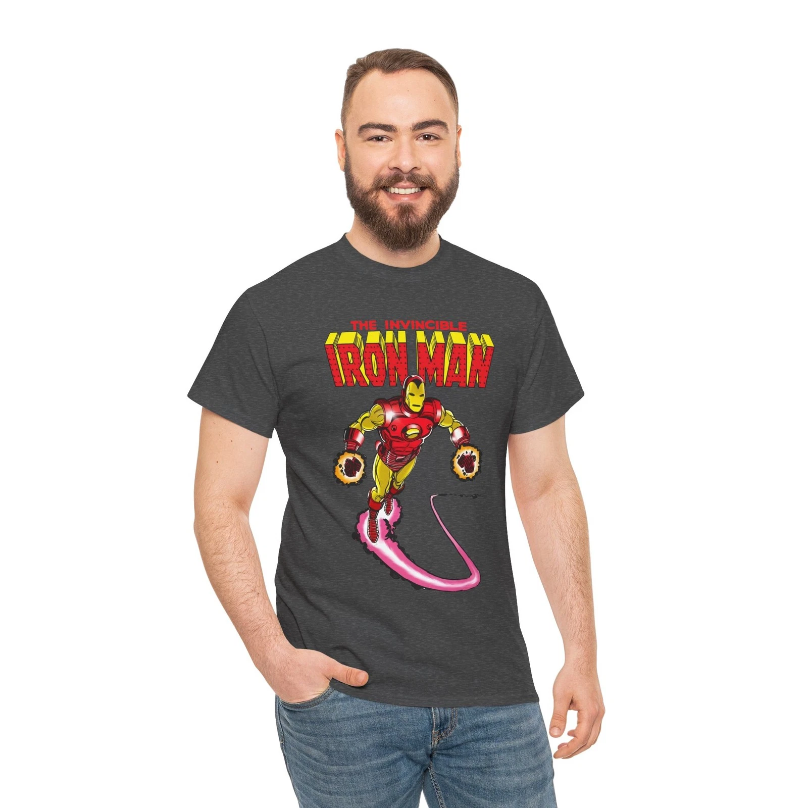 Iron Man T-Shirt - George Perez Art - Tony Stark - Marvel Comics - MCU