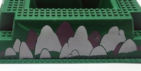 Vintage 1990 LEGO King's Mountain Fortress Set 6081- Complete with 8 minifigs