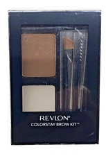 NEW UNCARDED Revlon Colorstay Brow Kit- 104 SOFT BROWN