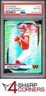 2024 PANINI PRIZM NEON GREEN PULSAR PRIZM #347 JAYDEN DANIELS RC PSA 10