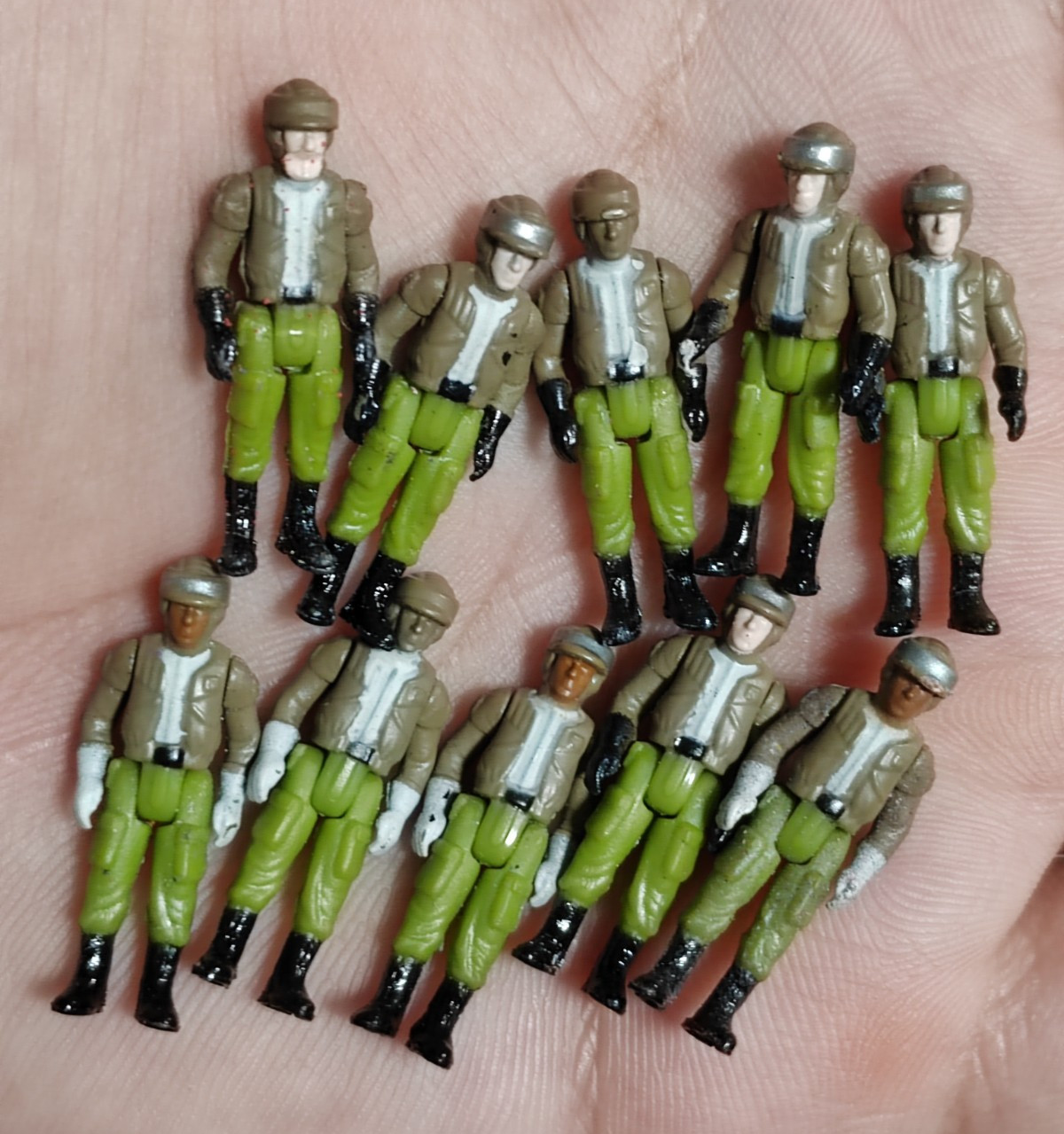 RARE 10 Pcs Star Wars Micro Galaxy Squadron Mini Figures  #D