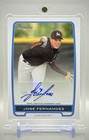 Jose Fernandez 2012 Bowman #BPA-JF Prospect AUTO RC - Miami Marlins