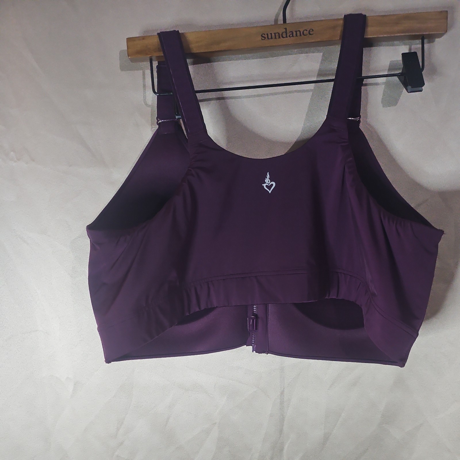 TORRID Active High Impact Zip Front Wireless Spor… - image 3