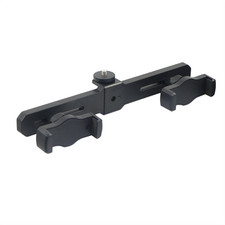 27cm/10.63" Universal Mobile Phone Holder Bracket Dual Adjustable Crossbar Clip
