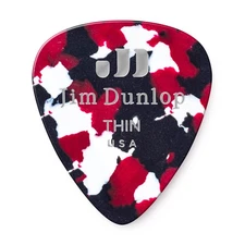 Dunlop Classic Celluloid Guitar Picks Thin Confetti Fantastic Quality Picks