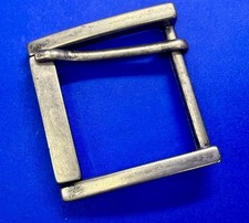 Retro Square Shaped Single Prong Replacement Moving Tip Belt Buckle