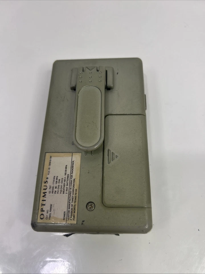 Optimus RadioShack 12-797 радио проверено работает винтажный - Изображение 2 из 4