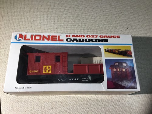 Lionel A.T.S.F.  Caboose de Trabajo Nº 6-6496 Nuevo en caja | Condition: Used