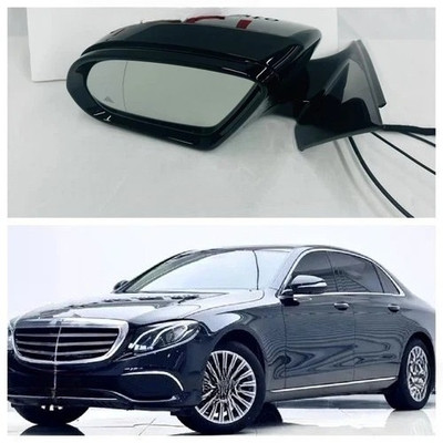 For Benz E Class W213 With Camera Blind Spot Car Driver Left Side Door Mirror