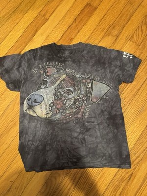 Pit Bull the Mountain T-Shirt Graphic Dog Design, S, Cotton, Short Sleeve