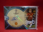 #1 TOPPS MUSEUM 2018-19 ANDREAS PEREIRA ARCHIVAL AUTO 01/75 MANCHESTER UNITED