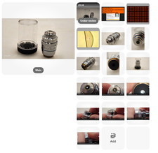 *CLE* Nikon PlanApo 60x / 0.95 160/0.11-0.23 obiettivo microscopio RMS 34670