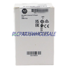 New Sealed Allen Bradley 2080-TC2 SER A Micro 800 2-channel TC Plug-in 2080TC2