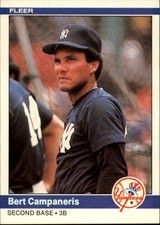 1984 Fleer Baseball Cards (1-220) - You PIck - 5 CARD MIN Free Shipping READ NM