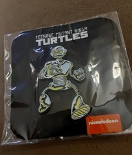 Tmnt NECA Loot Crate Fugitoid Enamel Pin Badge Teenage Mutant Ninja Turtles