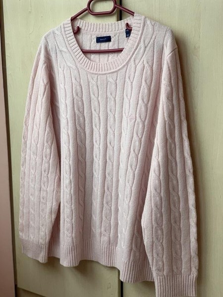 Women Gant Sweater Pink Wool 44 / XXL / 52