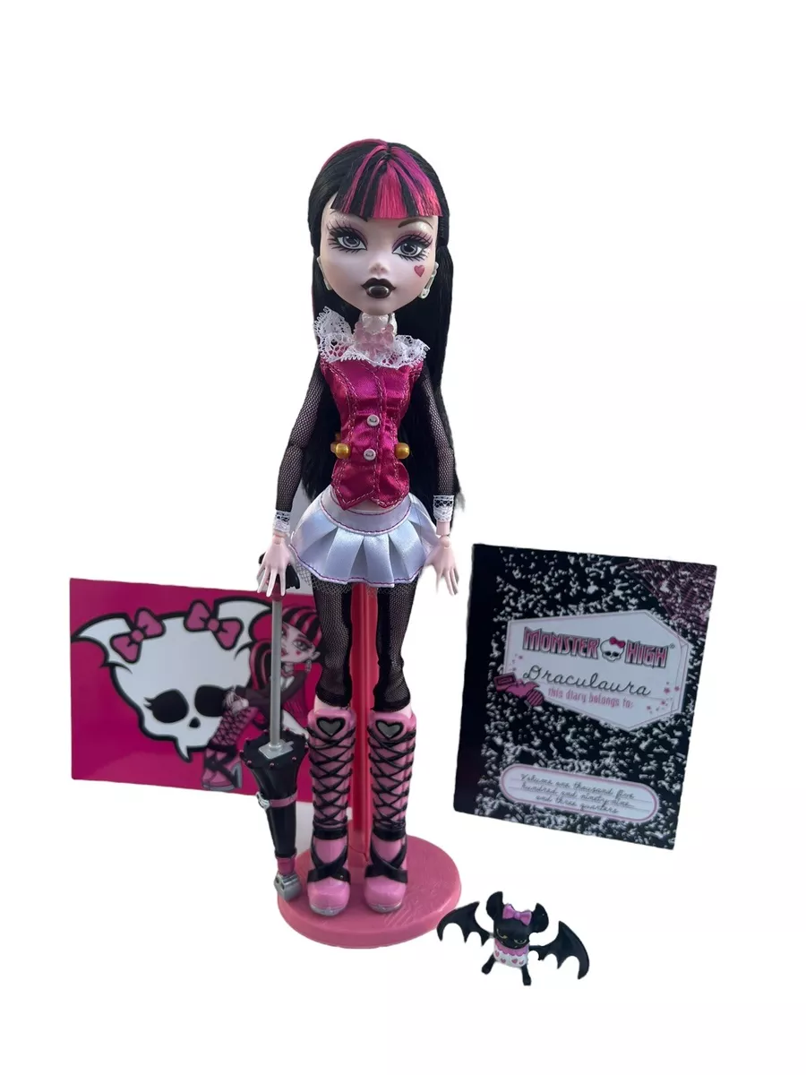 Boneca Draculaura Monster High Wave 3 Nova