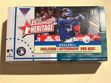 2022 Bowman Heritage Autos, Parallels, Variations and Chrome - Todays Rookies