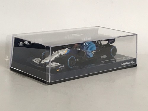 Minichamps 417211363 Williams Mercedes FW43B G. Russell 2nd Belgian GP 2021 1:43 - Bild 16 von 18