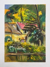 PAUL CEZANNE Zeichnung auf Papier (Handmade) signiert und gestempelt Vintage ...