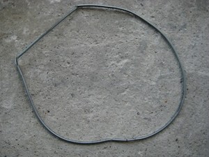 Beko Waschmaschine WM6120W Türdichtungsklemme