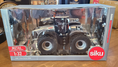 Siku 1:32 4486 Silver Edition Claas Xerion 5000 - Limited Edition 9999 - NIB