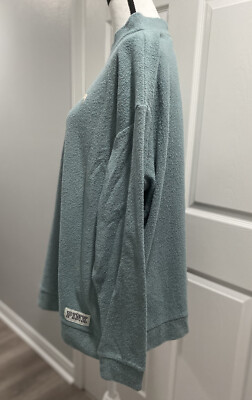 pink victoria's secret Towel Sweater Mock Neck Blue-Grey L | eBay