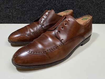 Mezlan Brown Leather Lace-Up Dress Shoes Men’s Size 13 Made in Spain Mezlan Brown Leather Lace-Up Dress Shoes Men main image 4