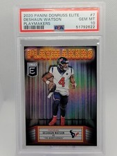 2020 Panini Donruss Elite Playmakers #7 Deshaun Watson Houston Texans PSA 10