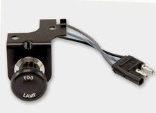 New 1968 Mustang Gt Fog Light Switch With Wire Connector Knob Bezel New 1968 Mustang Gt Fog Light Switch With Wire Connector Knob Bezel