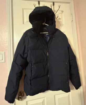 Polo Ralph Lauren Water Repellent Down Jacket L Brand New Navy