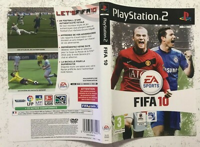 Jeu FIFA 10 Complet Pour PlayStation 2 (PS2) - Version Française - Très Bon état (TBE)