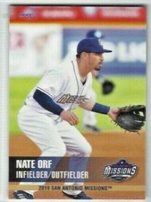 2019 San Antonio Missions (Triple A-Milwaukee Brewers) Nate Orf
