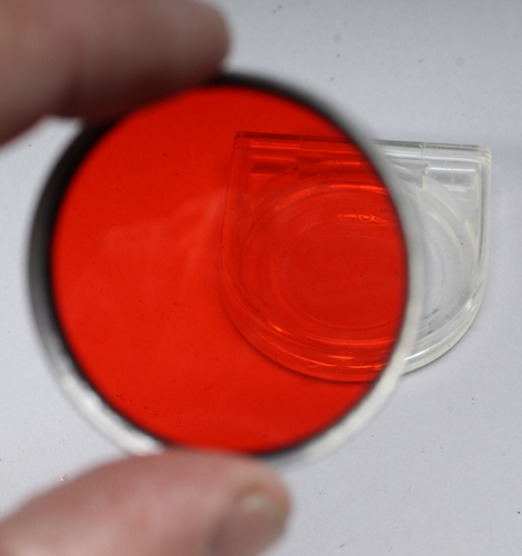 ZEISS IKON TS 40.5 373/R SCREW-IN RED FILTER 40.5MM W JEWEL CASE - Picture 4 of 4