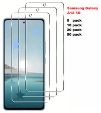 Whole sale Lot Samsung Galaxy A12 5G Tempered Glass Screen Protector