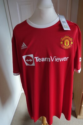 MANCHESTER UTD HOME SHIRT 4XL BNWT UK