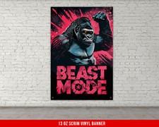 Motivational Workout Banner - Large Wall Art for Home Gym