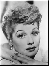 Lucille Ball Gorgeous Studio Glamour Portrait Vintage Duplicate 8x10 Negative