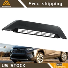 Front Bumper Lower Grill Mesh Trim Grille Assembly Fit For 2019-2020 Toyota RAV4