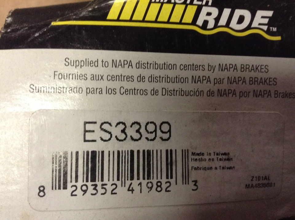NUEVO NAPA ES3399 extremo de barra de dirección exterior - se adapta a 97-99 Dodge Dakota 1999 Durango Foto 2 de 4