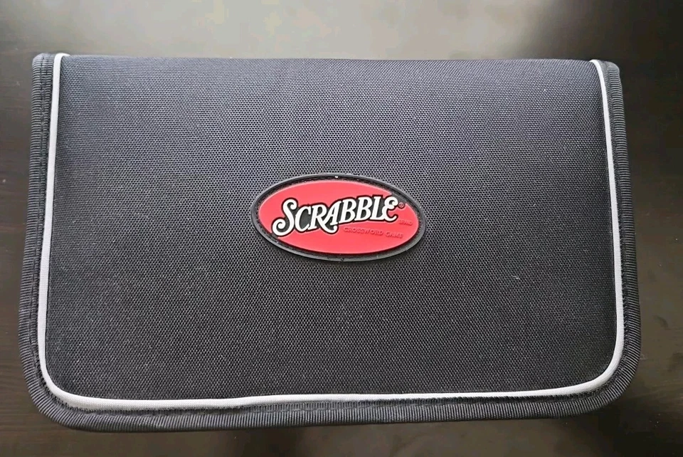 Scrabble Game Folio Edition Travel Size Zipper Case Easy Storage Snap-in Tiles - Image 3 of 3