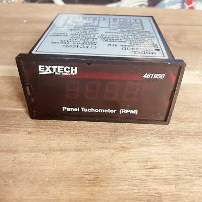 LUTRON DT2240D DIGITAL PANEL TACHOMETER INPUT 5-100K RPM *Device Only*