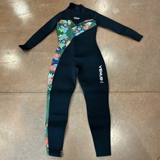 Hevto Womens Wetsuit XSMALL Flowers Wetsuit Neoprene Full Scuba Diving Suit NWTs