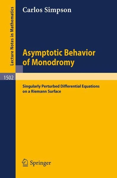 Asymptotic Behavior of Monodromy: Singularly Perturbed Differential Equations on